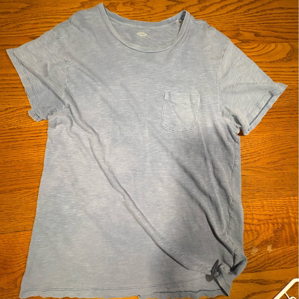 Old Navy Men's Sky Blue Short Sleeve Tee